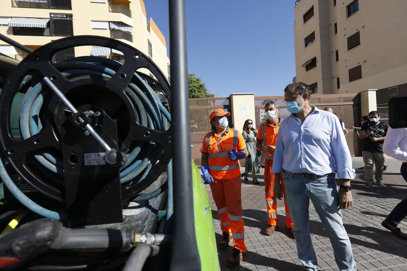 La nueva metodología de trabajo de Sadeco, en imágenes