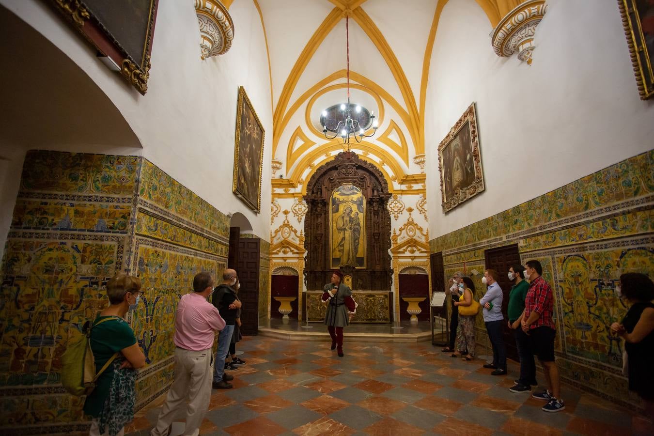 Vuelven las visitas teatralizadas al Alcázar de Sevilla