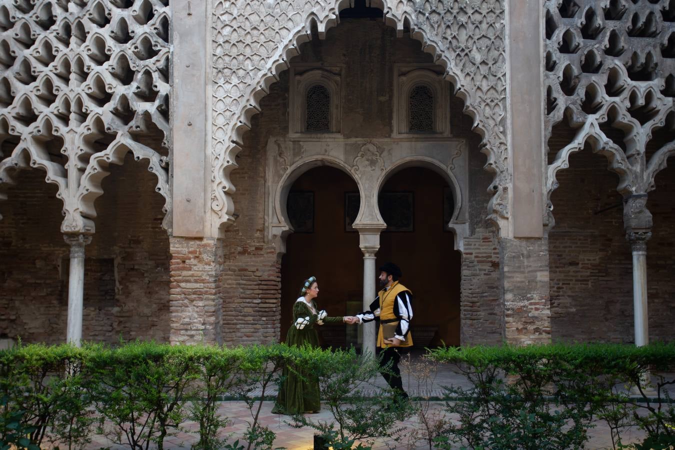 Vuelven las visitas teatralizadas al Alcázar de Sevilla