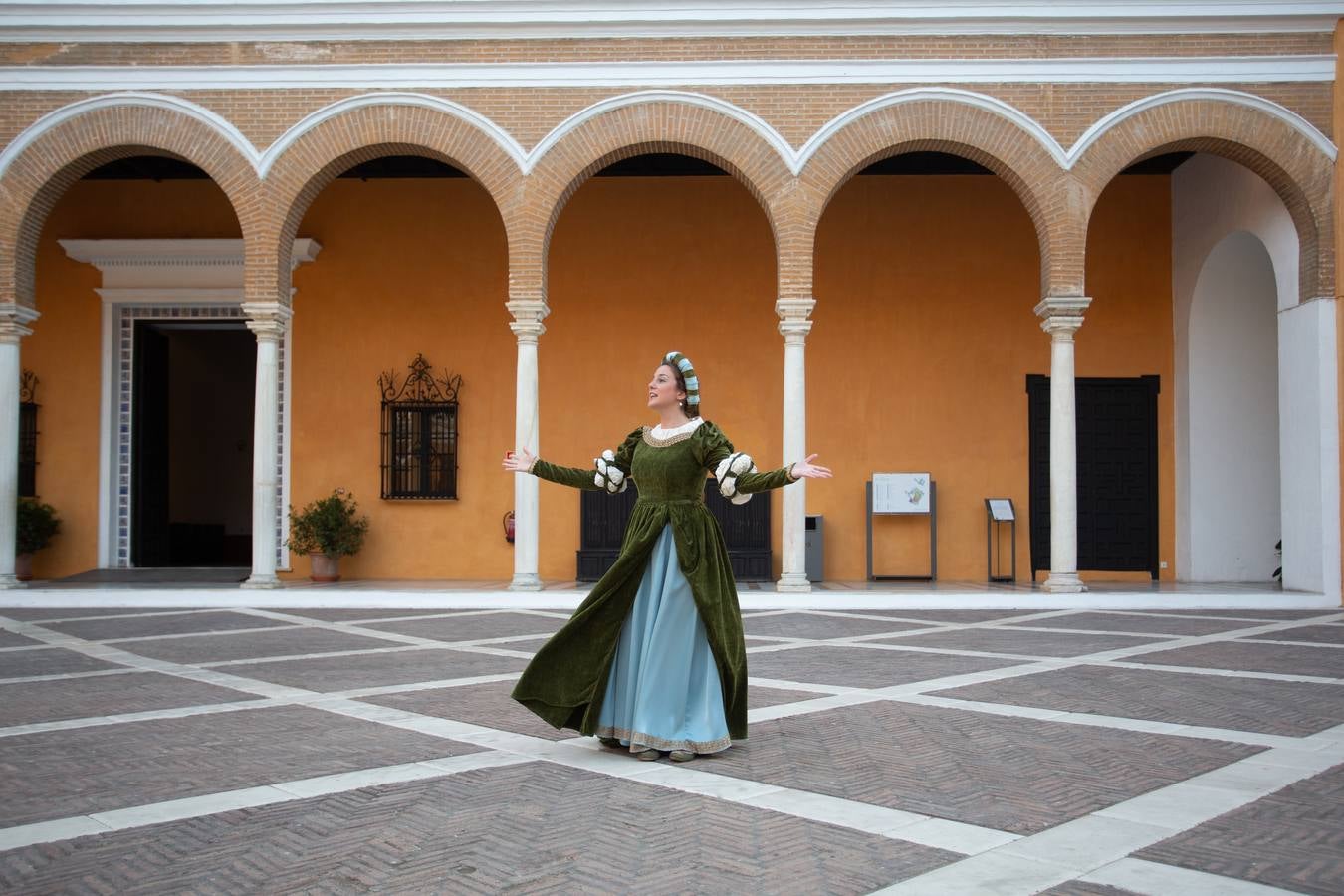 Vuelven las visitas teatralizadas al Alcázar de Sevilla