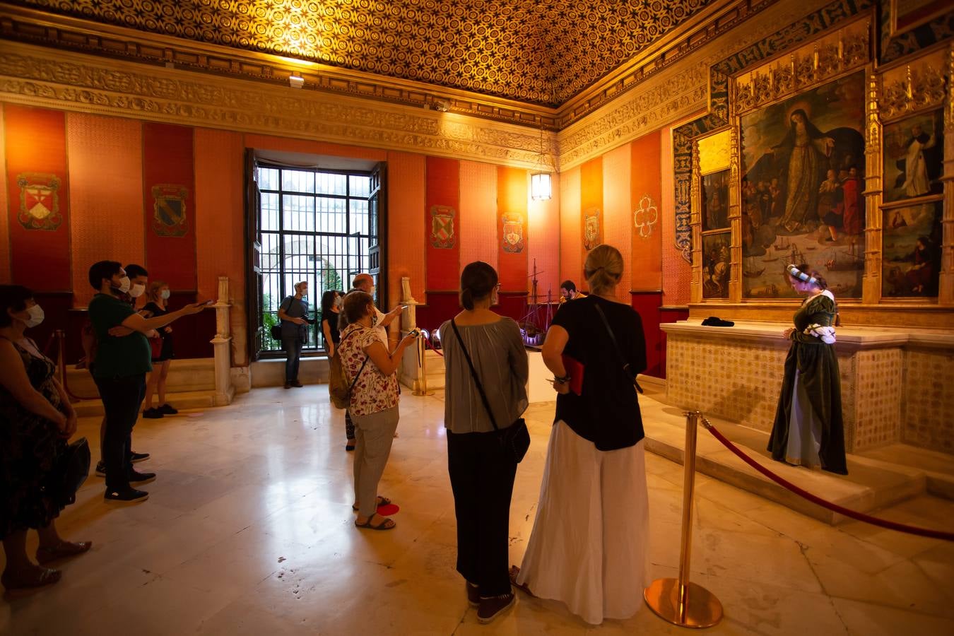 Vuelven las visitas teatralizadas al Alcázar de Sevilla