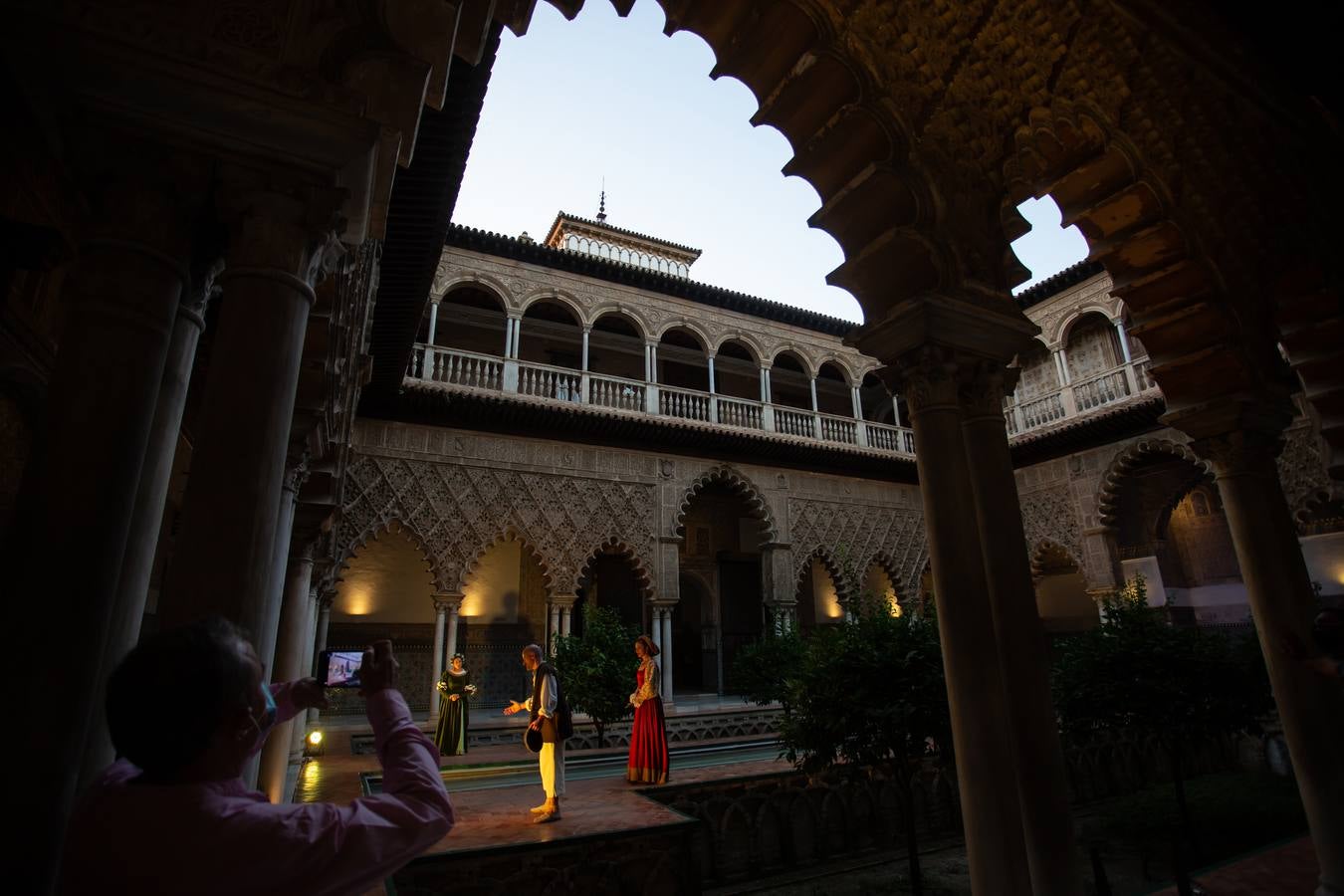 Vuelven las visitas teatralizadas al Alcázar de Sevilla