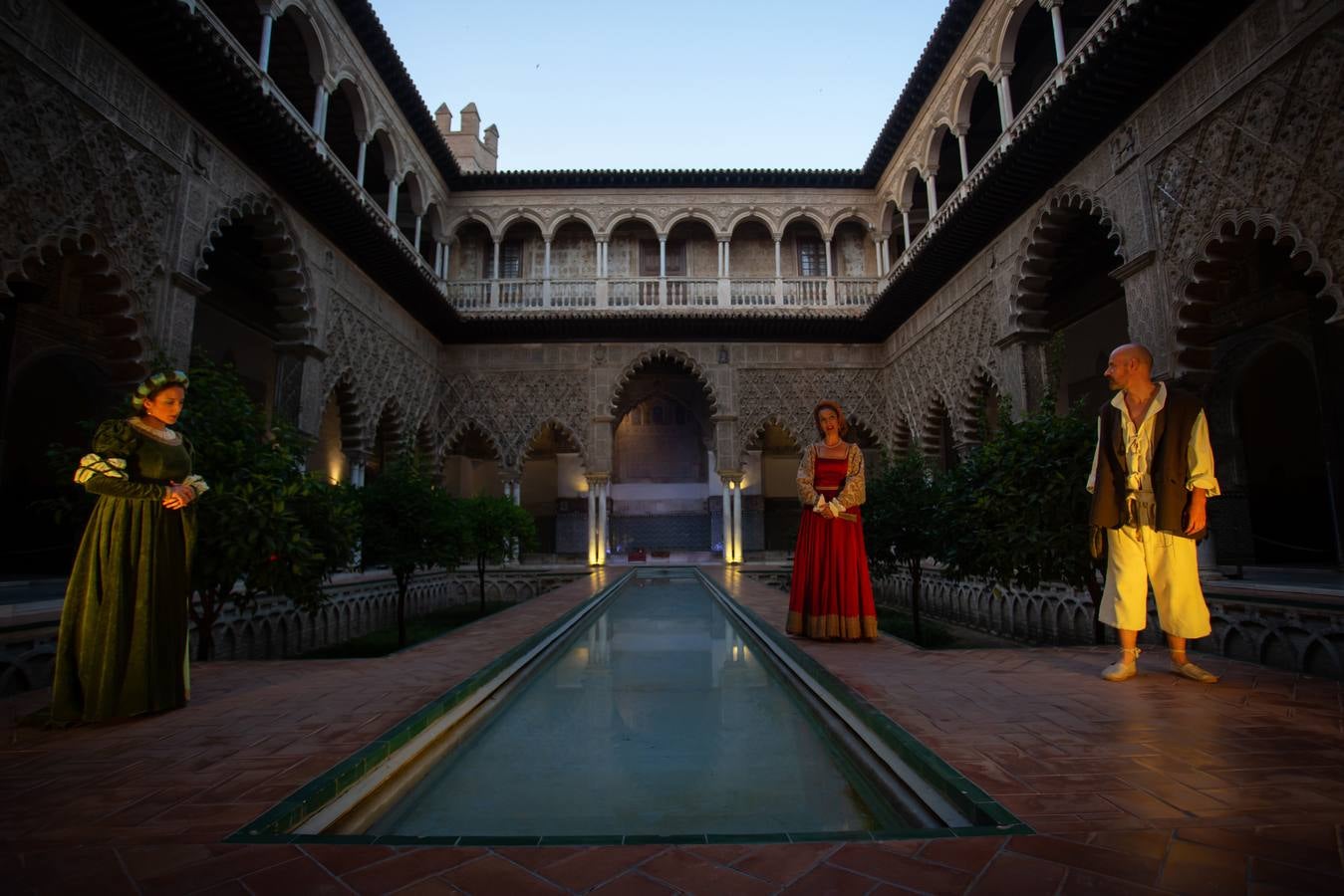 Vuelven las visitas teatralizadas al Alcázar de Sevilla