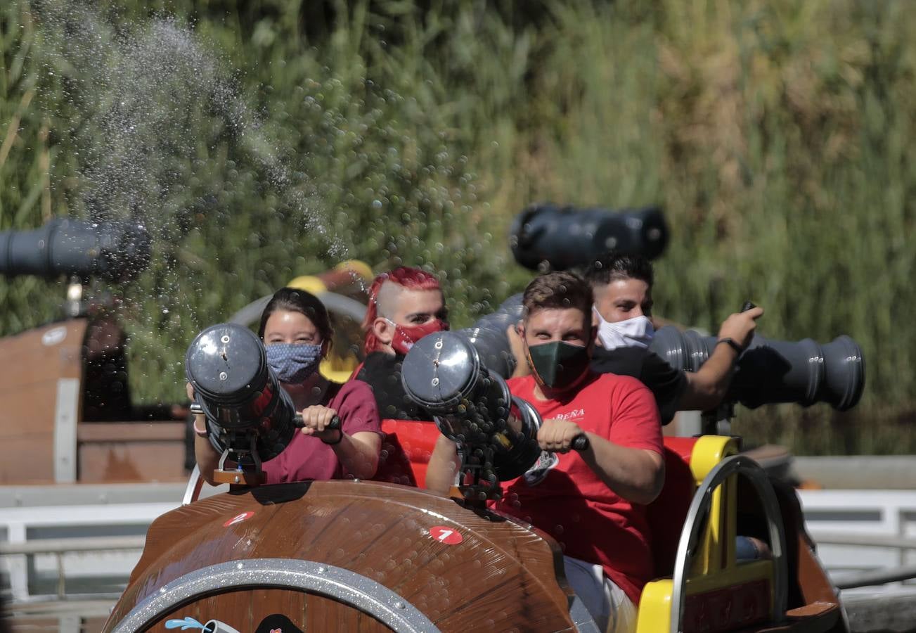 Ocio en Sevilla: Isla Mágica reabre sus puertas con mascarillas y seguridad