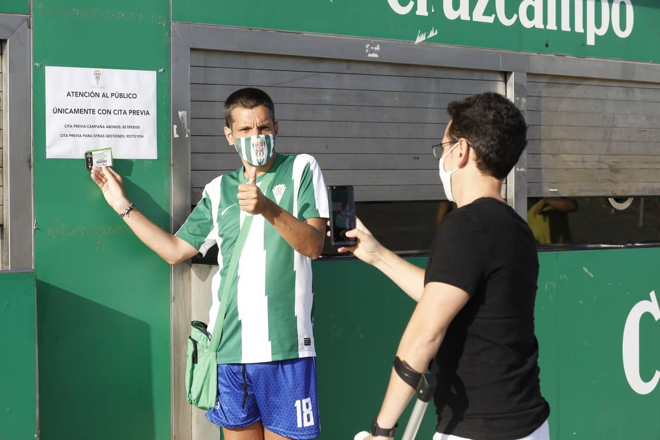 El inicio de la campaña de abonos del Córdoba CF, en imágenes