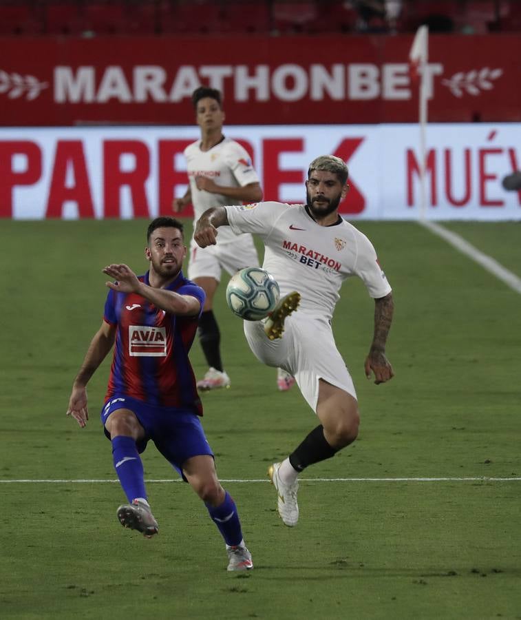 En imágenes, el Sevilla-Eibar en el Sánchez-Pizjuán