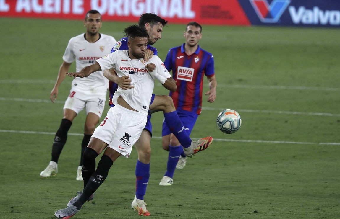 En imágenes, el Sevilla-Eibar en el Sánchez-Pizjuán