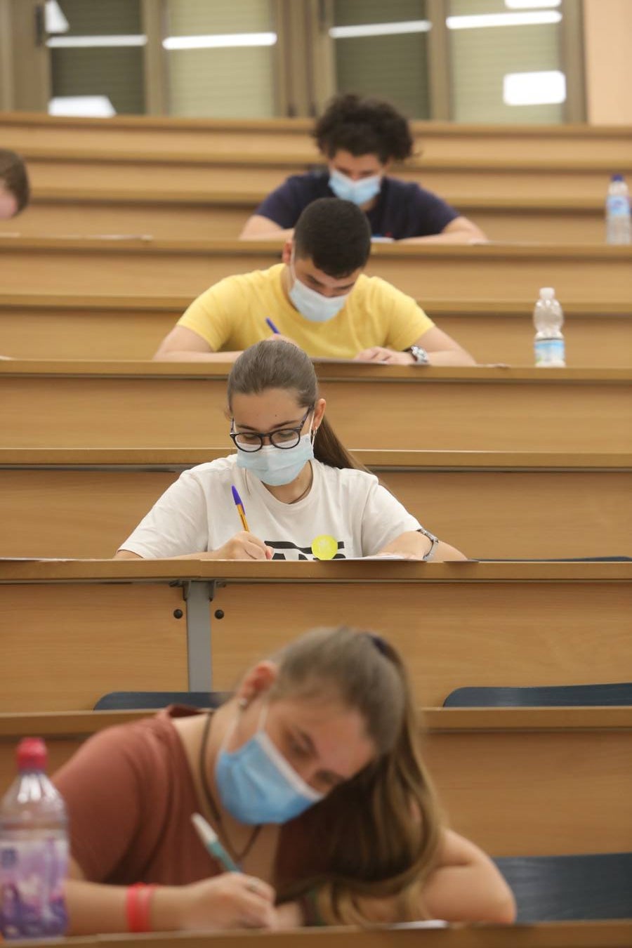 Normalidad en el inicio de la Selectividad del Covid-19 en Cádiz