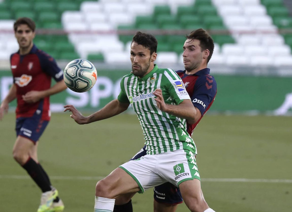 En imágenes, el encuentro entre el Betis y el Osasuna en el Benito Villamarín