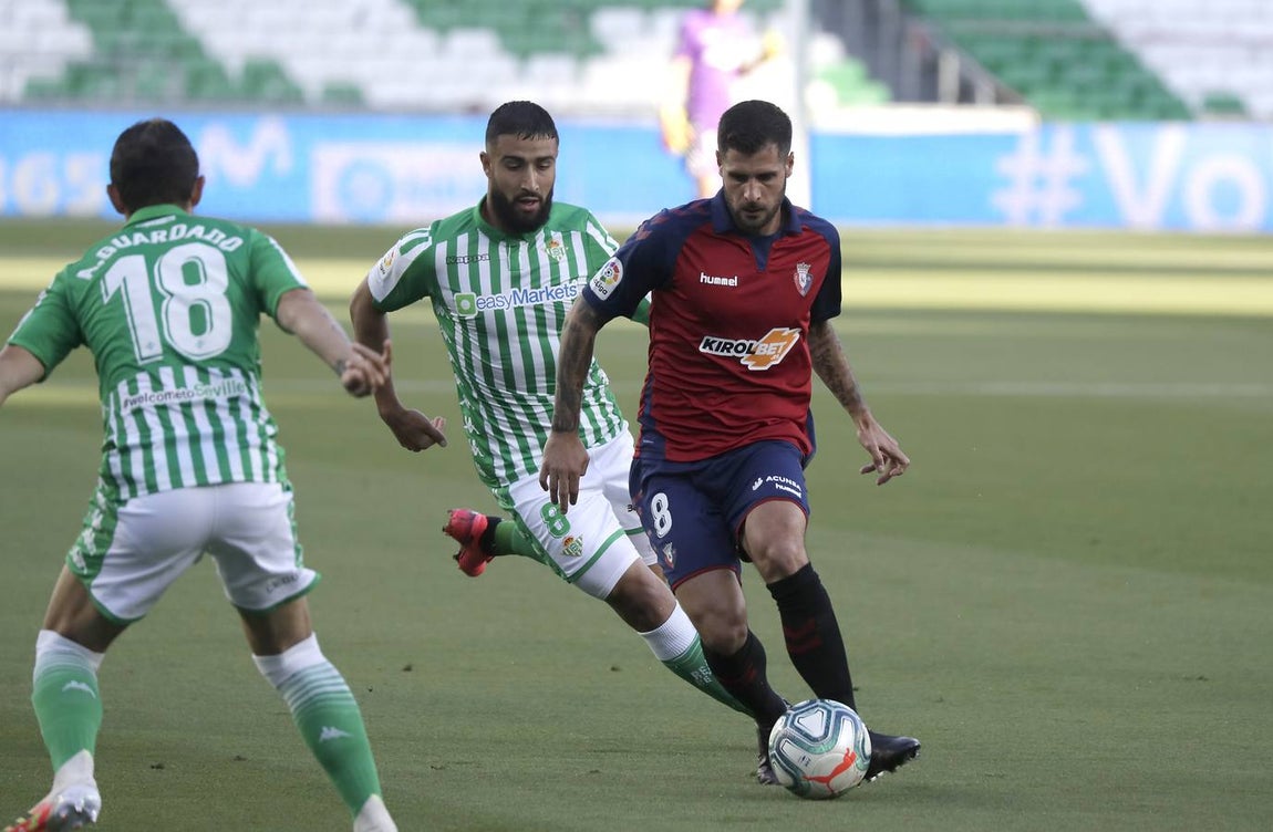 En imágenes, el encuentro entre el Betis y el Osasuna en el Benito Villamarín