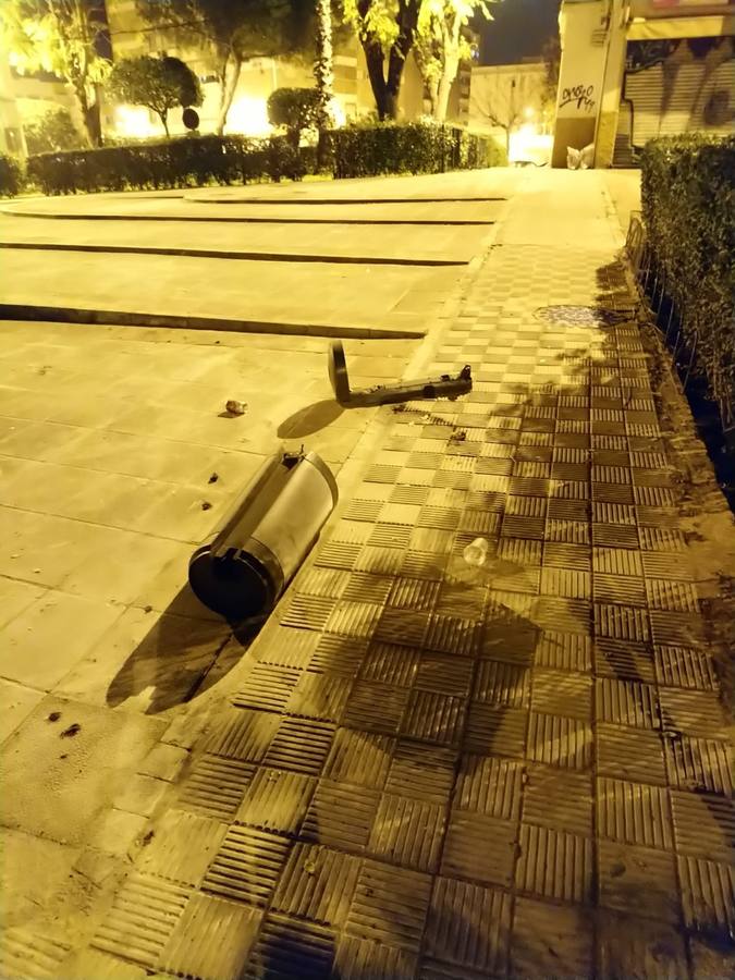 Los vecinos de la Macarena hartos de la insalubridad e inseguridad del barrio