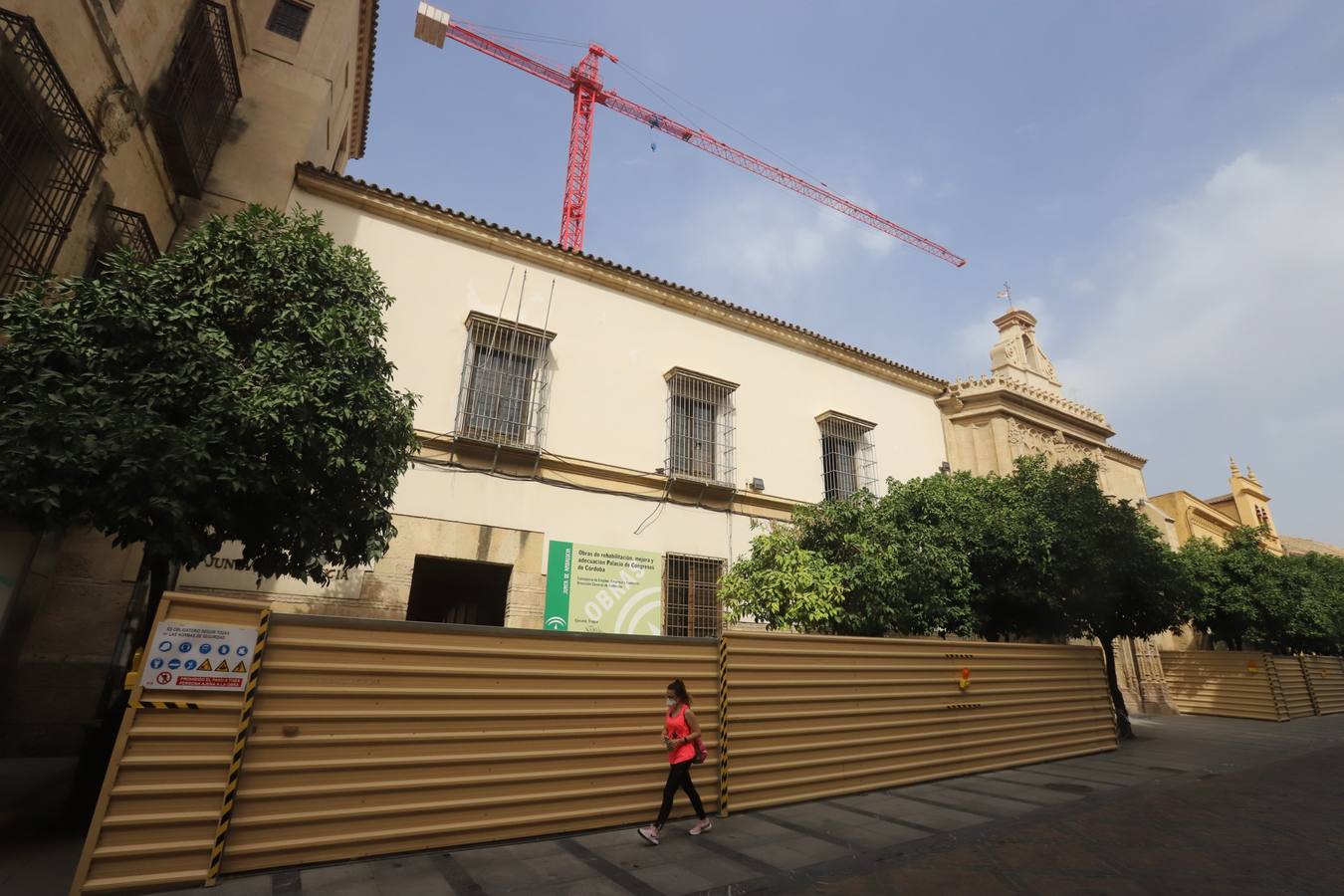 En imágenes, la segunda fase de mejora del Palacio de Congresos de Córdoba