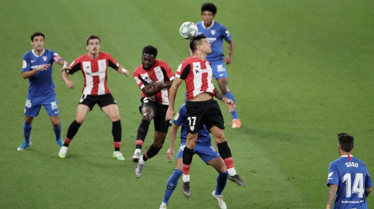 En imágenes, el encuentro entre el Athletic de Bilbao y el Sevilla F.C. en San Mamés