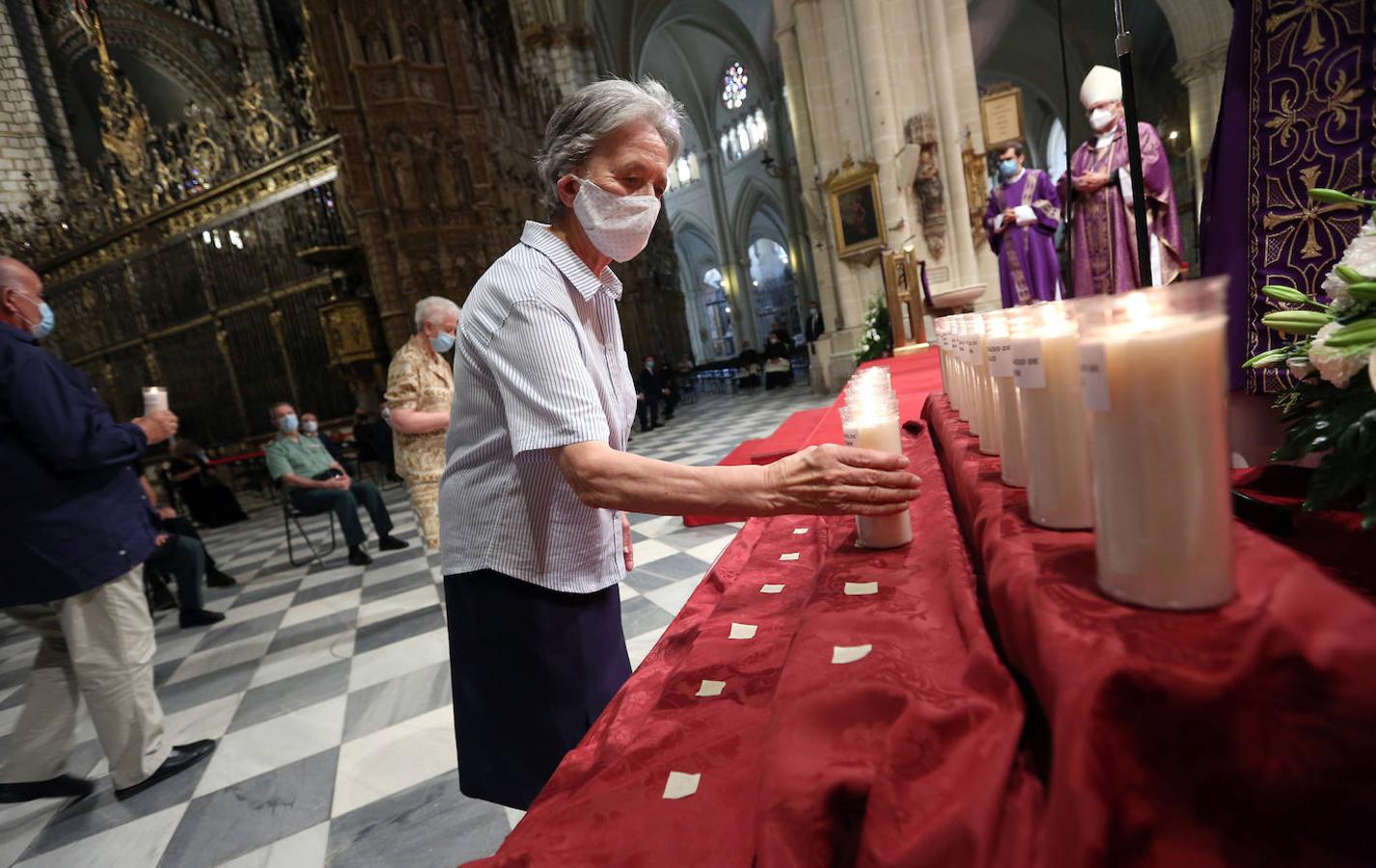 Misa funeral por las víctimas del Covid-19 en la catedral