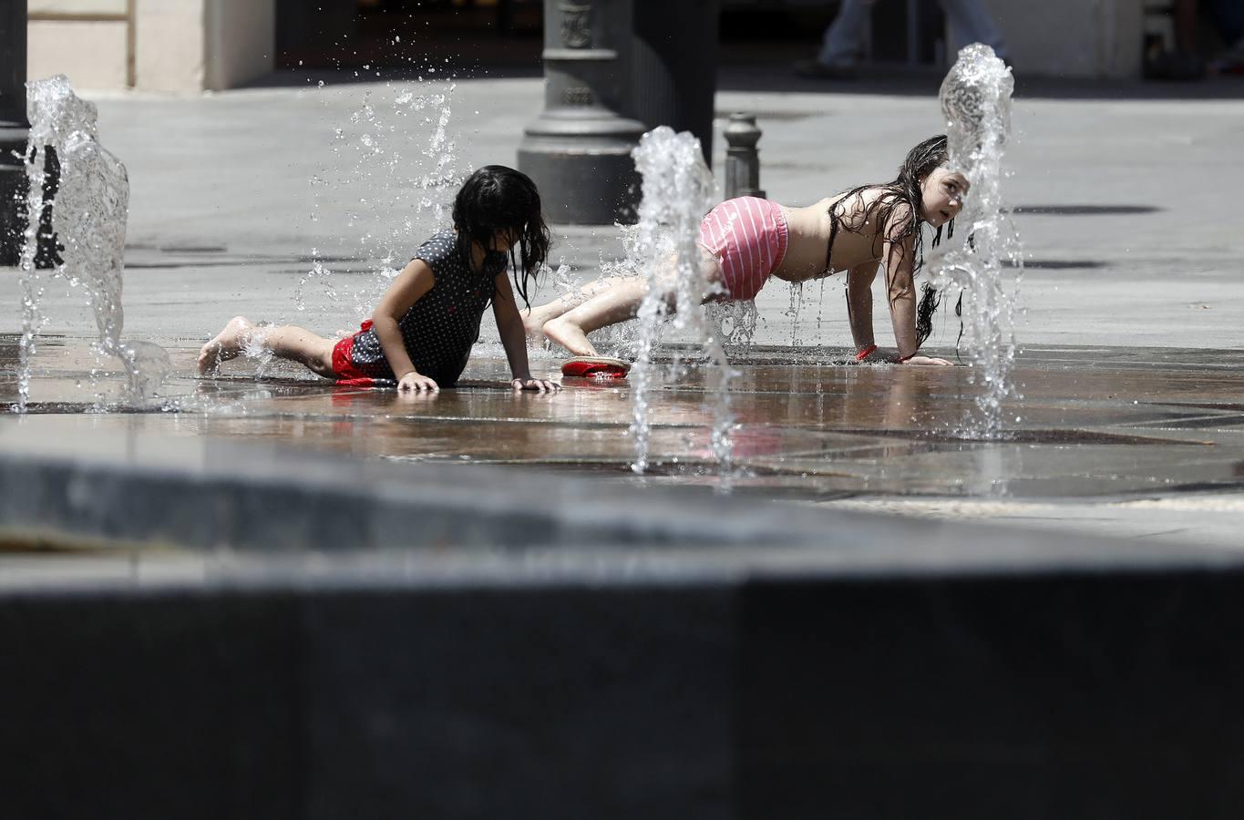 El calor sofocante de Córdoba, en imágenes