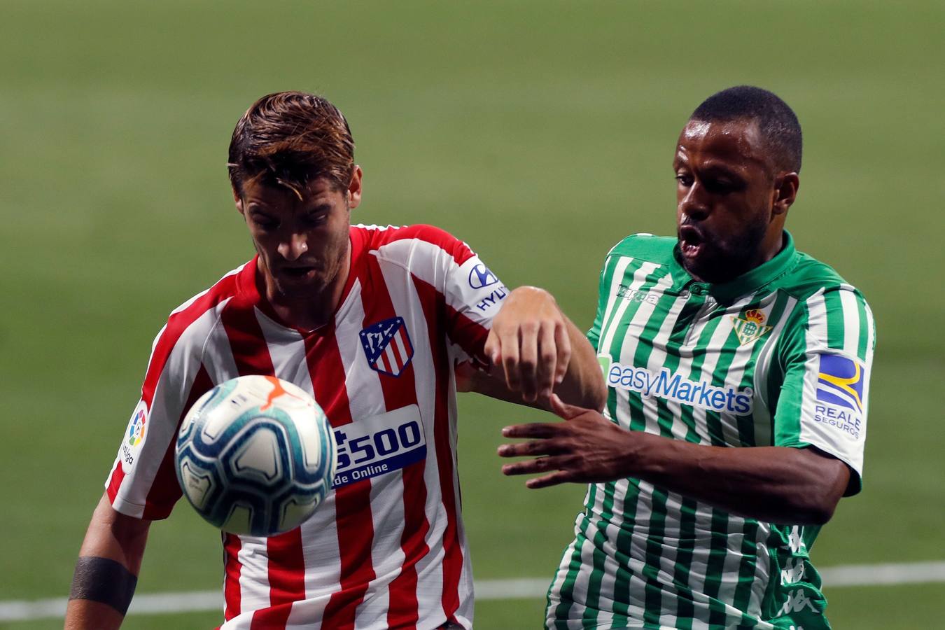 En imágenes, el encuentro entre el Atlético de Madrid y el Betis en el Wanda Metropolitano