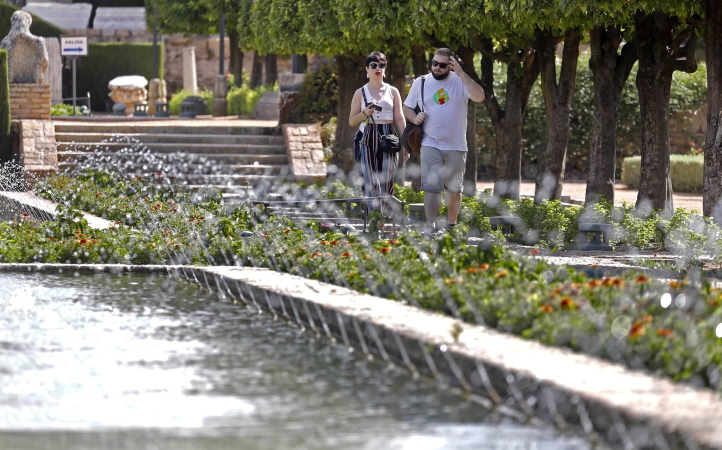 Las visitas al Alcázar de Córdoba, en imágenes