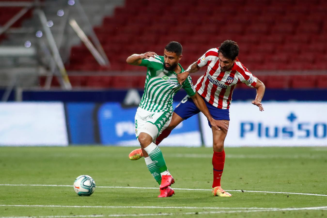 En imágenes, el encuentro entre el Atlético de Madrid y el Betis en el Wanda Metropolitano