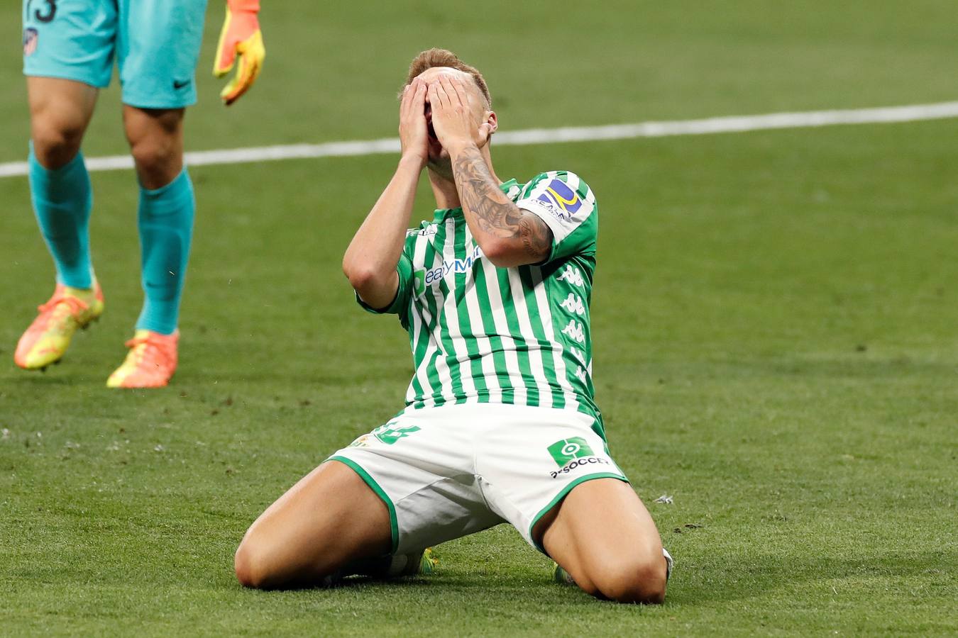 En imágenes, el encuentro entre el Atlético de Madrid y el Betis en el Wanda Metropolitano