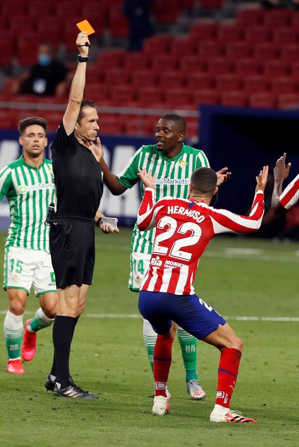 En imágenes, el encuentro entre el Atlético de Madrid y el Betis en el Wanda Metropolitano