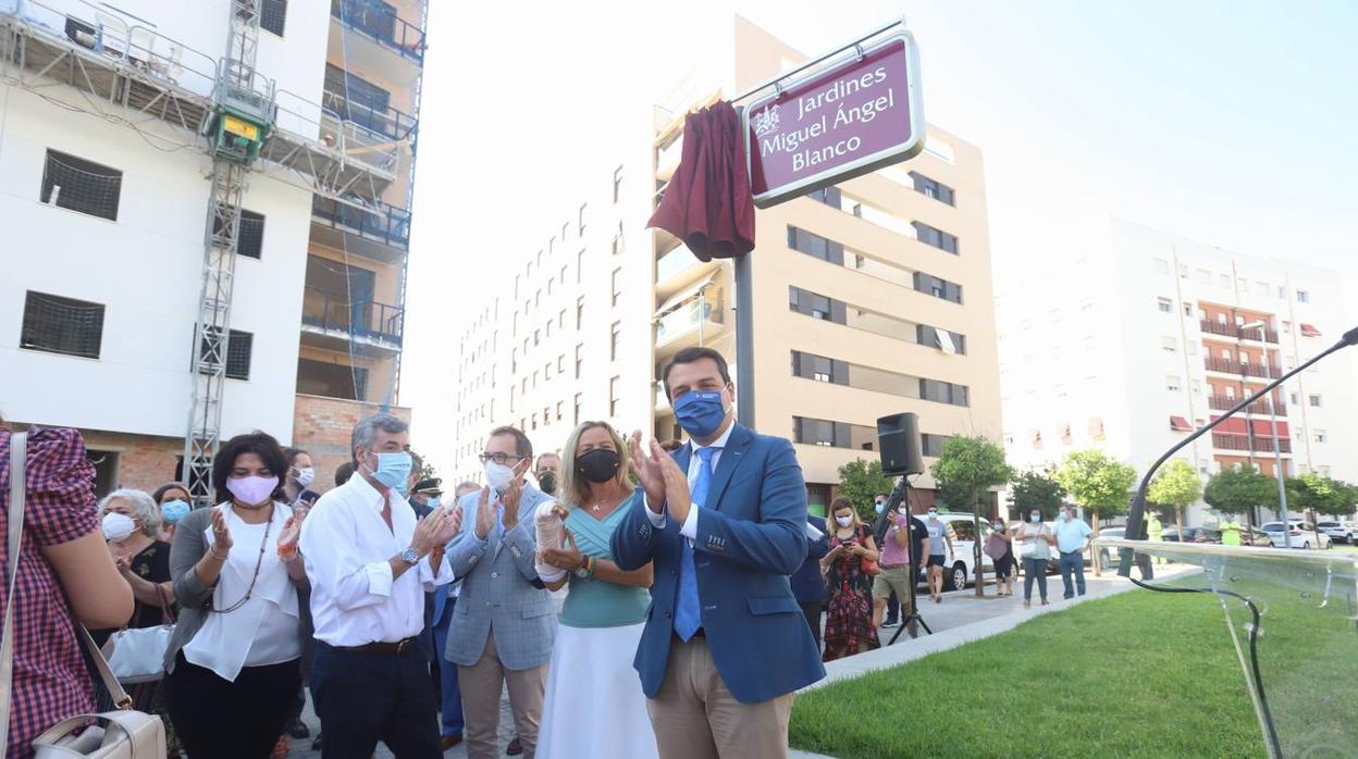 El homenaje a Miguel Ángel Blanco en Córdoba, en imágenes