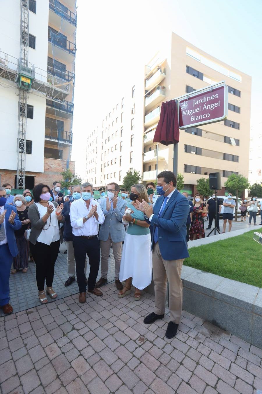 El homenaje a Miguel Ángel Blanco en Córdoba, en imágenes