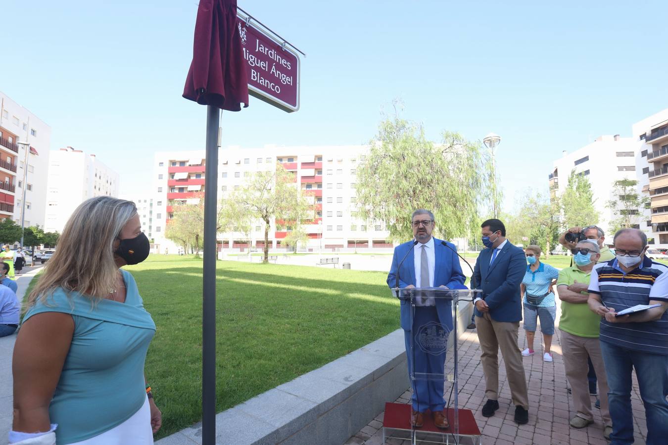 El homenaje a Miguel Ángel Blanco en Córdoba, en imágenes