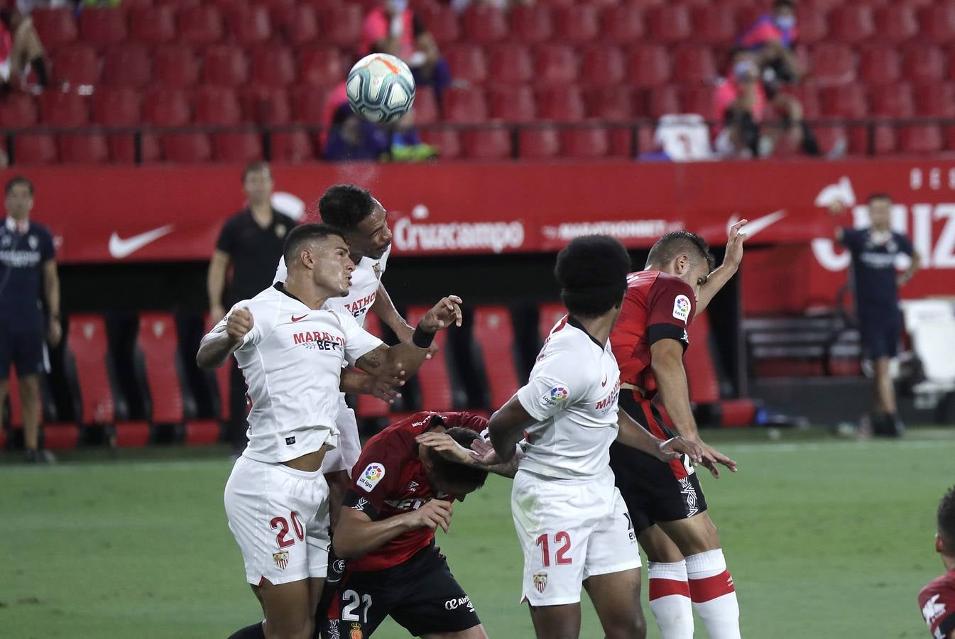 En imágenes, el encuentro entre el Sevilla FC y el Mallorca en el Sánchez Pizjuán