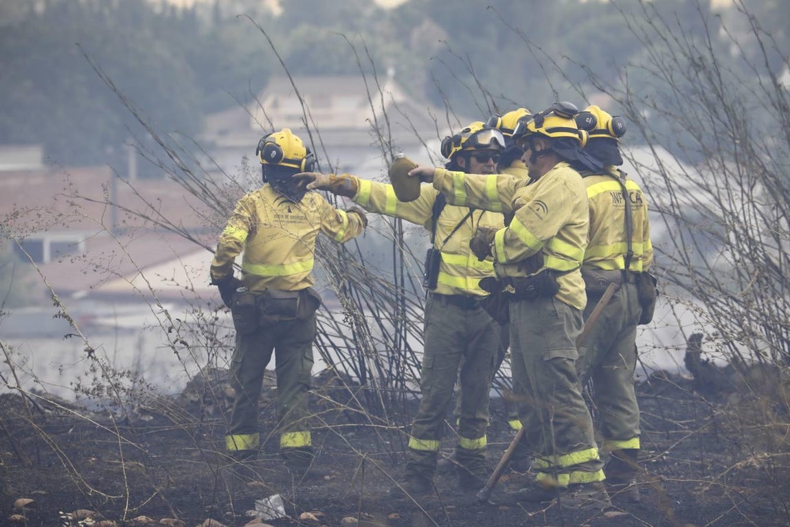 El incendio en Las Quemadillas de Córdoba, en imágenes