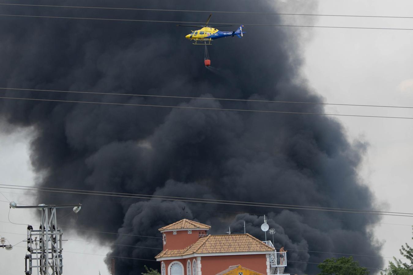 El incendio en Las Quemadillas de Córdoba, en imágenes