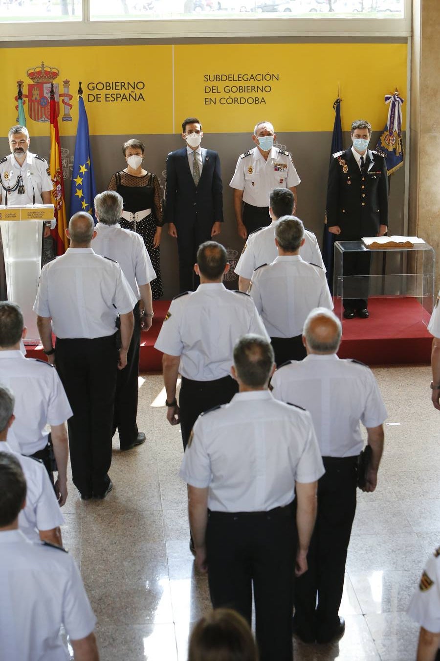 La toma de posesión del nuevo comisario jefe de la Policía Nacional en Córdoba, en imágenes