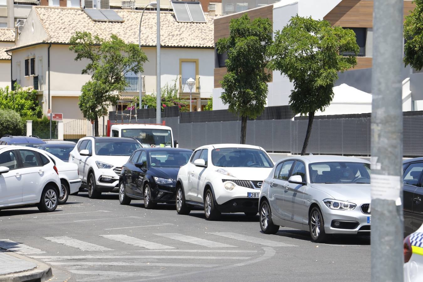 En imágenes, las colas para hacerse test por el segundo brote en Córdoba