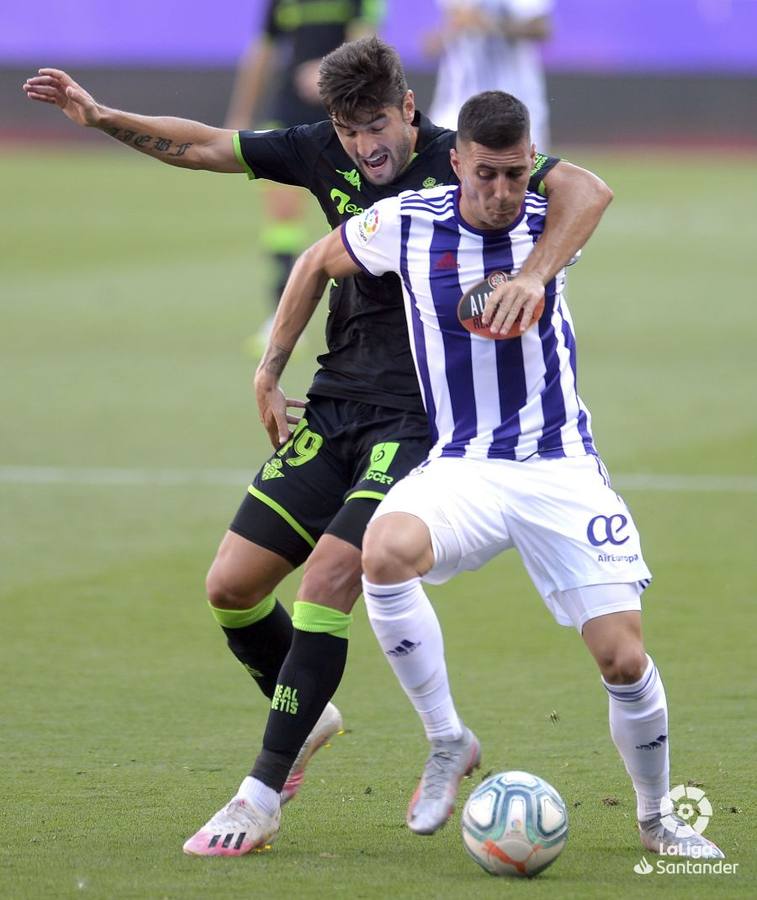 Las mejores imágenes del encuentro entre el Real Valladolid y el Real Betis Balompié