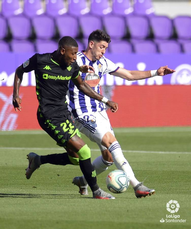 Las mejores imágenes del encuentro entre el Real Valladolid y el Real Betis Balompié