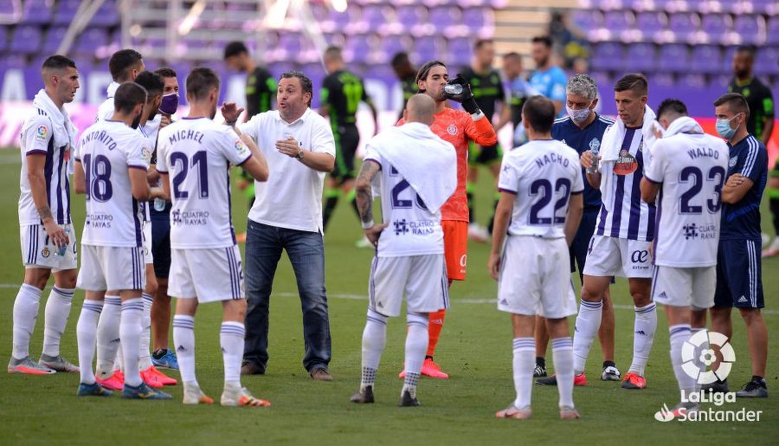 Las mejores imágenes del encuentro entre el Real Valladolid y el Real Betis Balompié