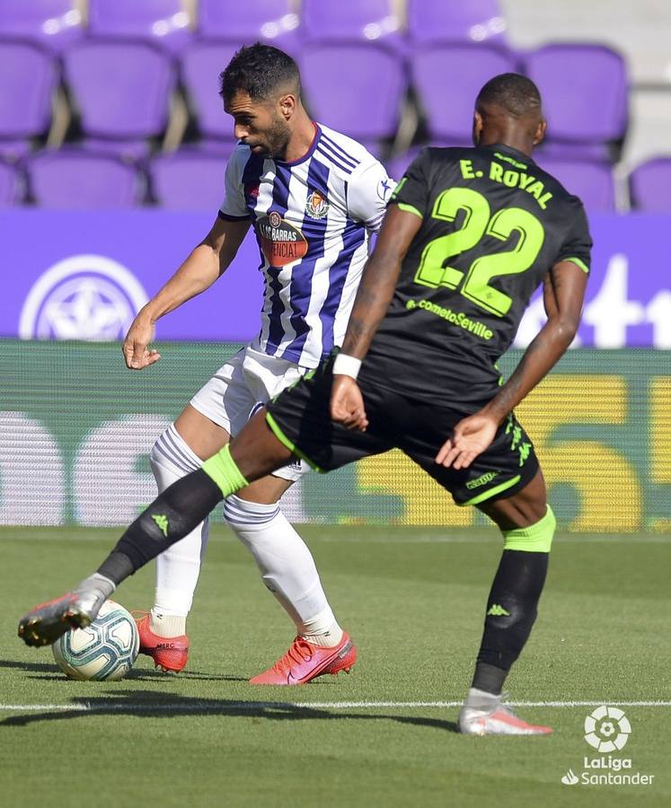 Las mejores imágenes del encuentro entre el Real Valladolid y el Real Betis Balompié