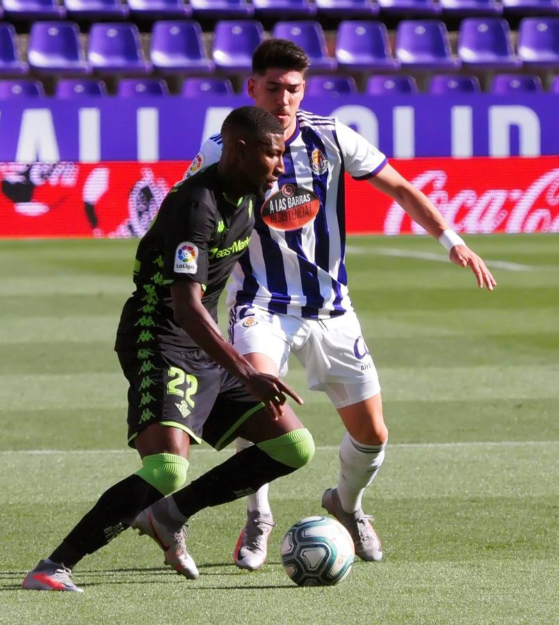 Las mejores imágenes del encuentro entre el Real Valladolid y el Real Betis Balompié