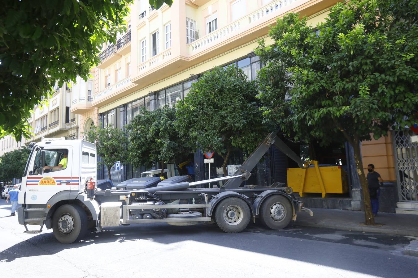 Las obras del nuevo supermercado Aldi en el Centro de Córdoba, en imágenes