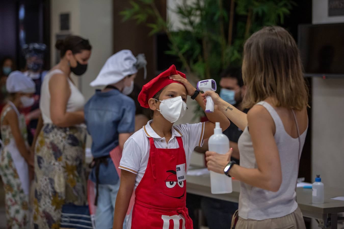 En imágenes, el casting de «MasterChef Junior» en Sevilla