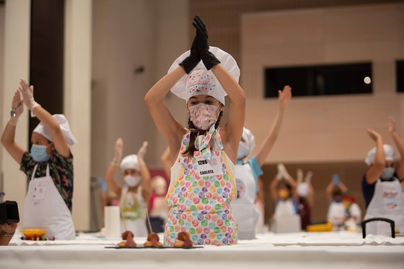 En imágenes, el casting de «MasterChef Junior» en Sevilla