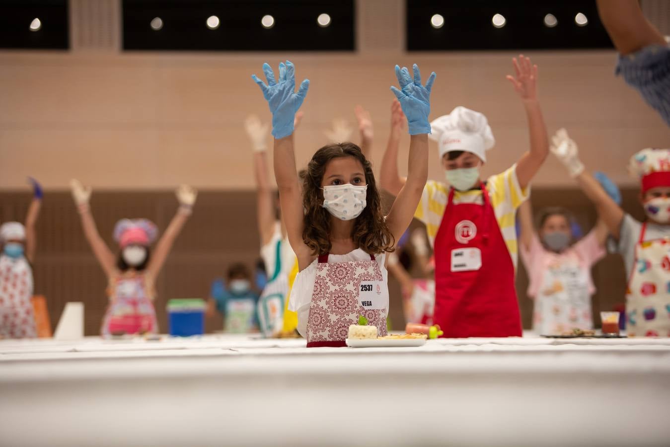 En imágenes, el casting de «MasterChef Junior» en Sevilla