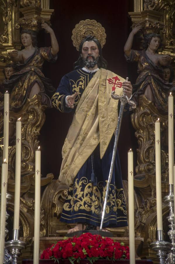 Altar de Santiago en la hermandad del Amor