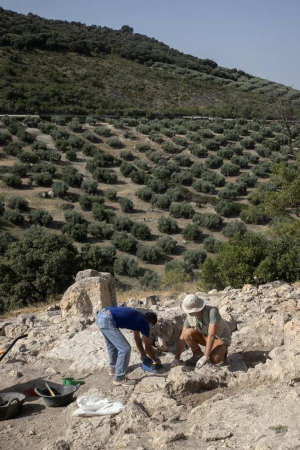 El yacimiento íbero del Cerro de la Merced en Cabra, en imágenes