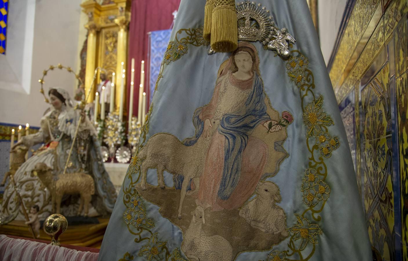 Las imágenes de la Pastora de Santa Marina tras su restauración