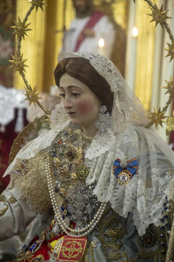 Las imágenes de la Pastora de Santa Marina tras su restauración