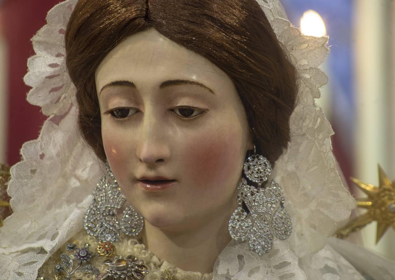 Las imágenes de la Pastora de Santa Marina tras su restauración