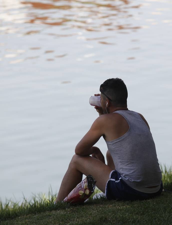 Un fin de semana de excesivo calor en Sevilla