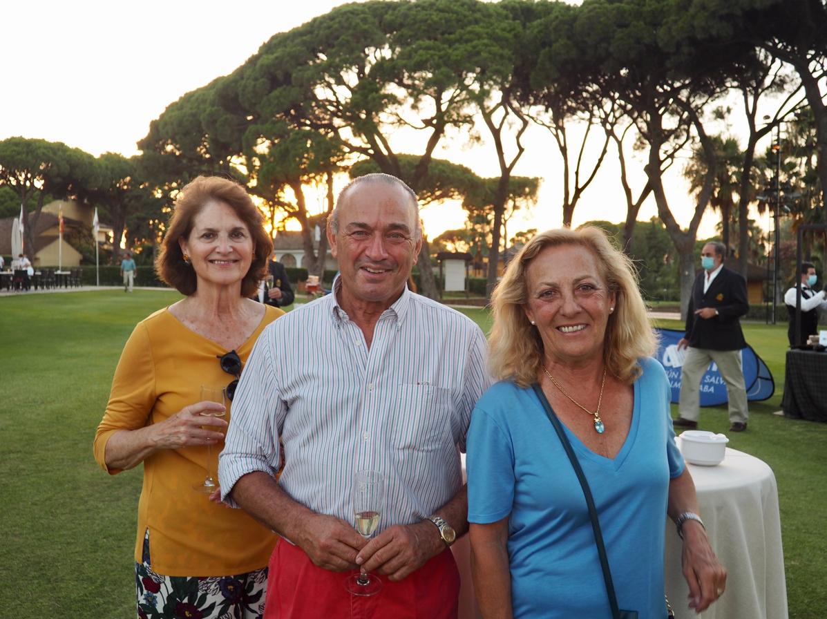 Elsa Argüeso, Fernando Domecq y María Luisa Solís