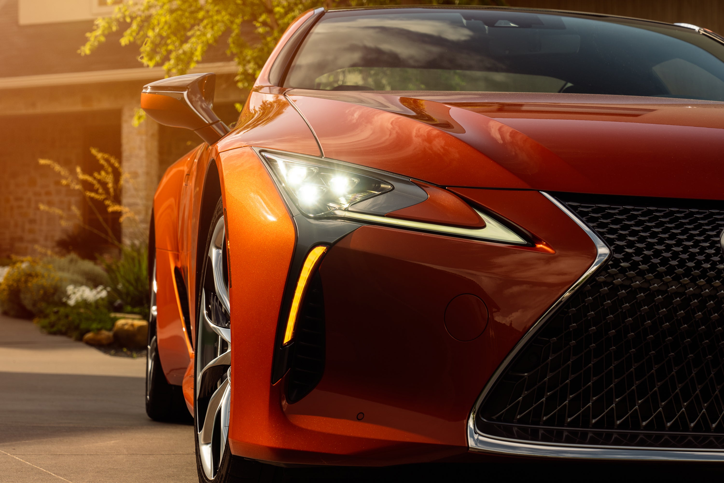 Fotogalería: Lexus LC 500h Naranja Carnelian