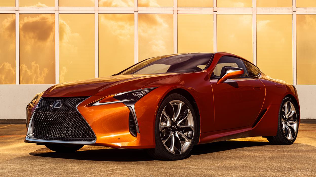 Fotogalería: Lexus LC 500h Naranja Carnelian